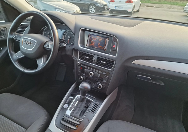 Audi Q5 cena 77800 przebieg: 186000, rok produkcji 2013 z Żabno małe 497